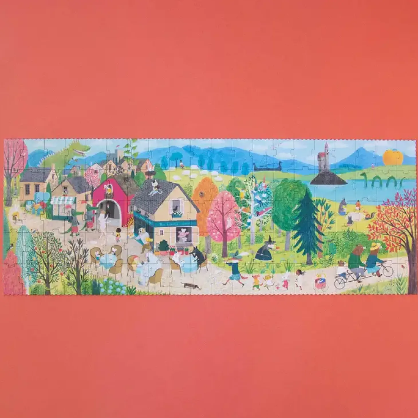 Puzzle z grą obserwacyjną Pewnego razu...