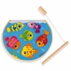 Puzzle z magnesami Szybkie rybki z wędką