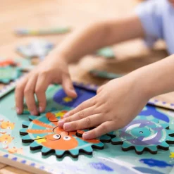 Puzzle z zębatkami Podwodny świat