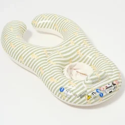 Pływający fotelik dla niemowląt Duck Sage Stripe
