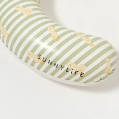 Pływający fotelik dla niemowląt Duck Sage Stripe