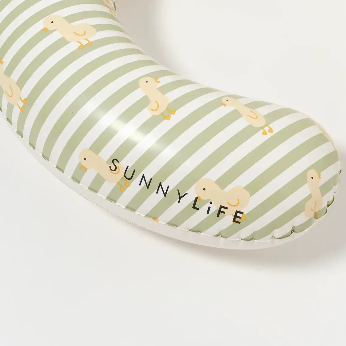 Pływający fotelik dla niemowląt Duck Sage Stripe