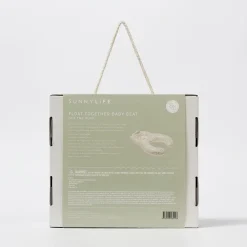 Pływający fotelik dla niemowląt Duck Sage Stripe