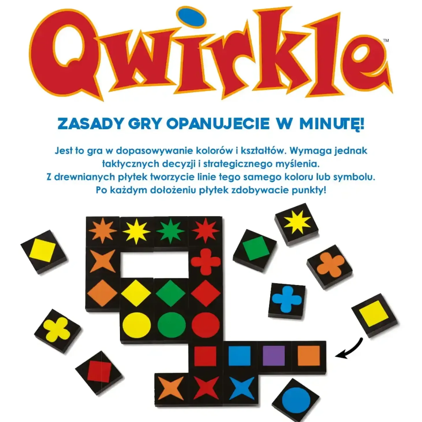 Qwirkle - Gra Planszowa