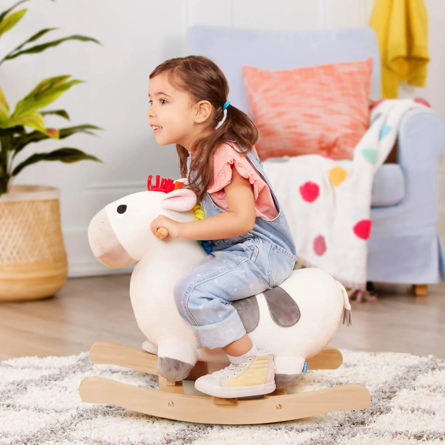 Rockin’ Zebra – pluszowa ZEBRA na biegunach