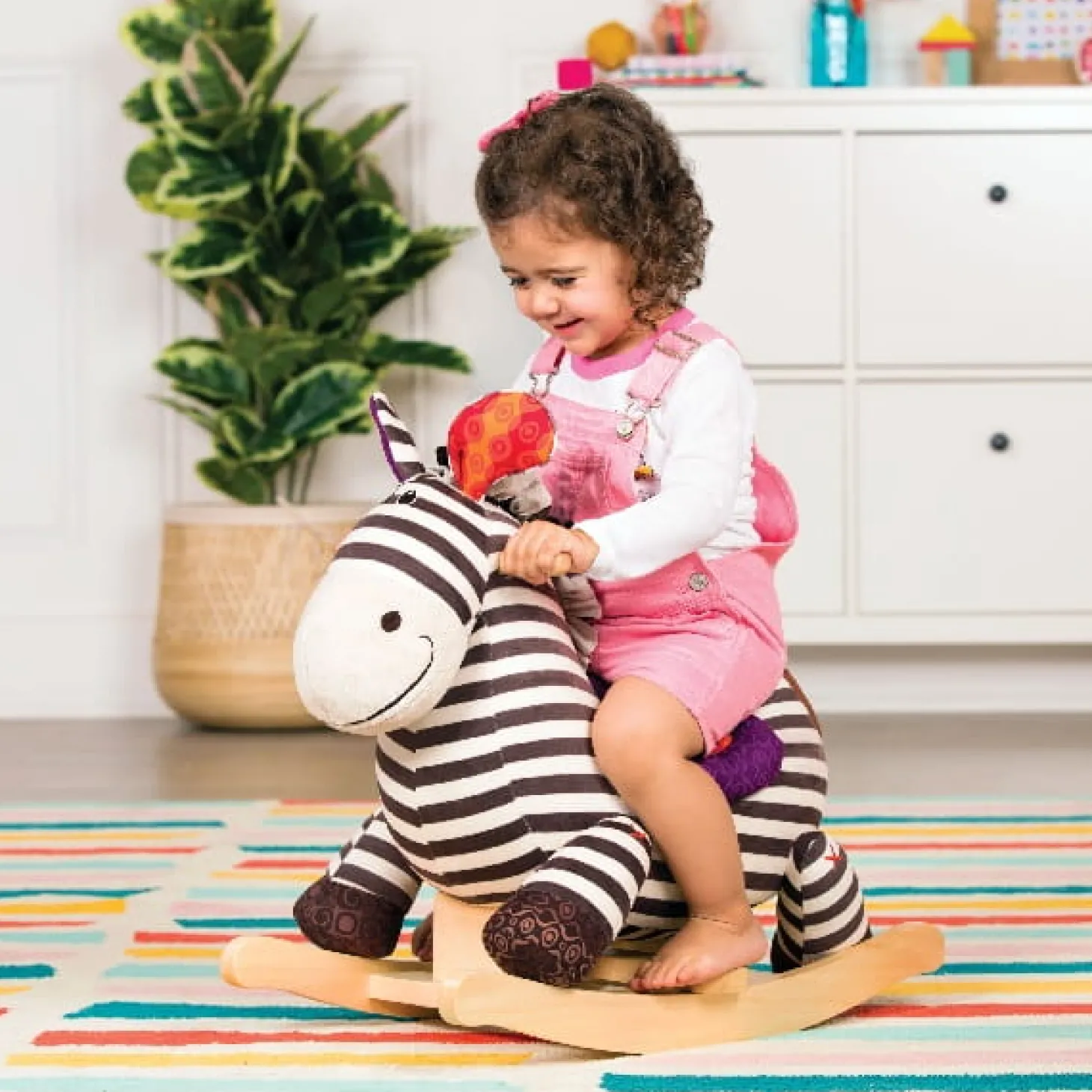 Rodeo Rocker Kazoo – pluszowa ZEBRA na biegunach