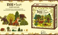 Rok w lesie. Znajdź zwierzaka