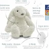 RO Szumiąca Lampka Nocna Królik White