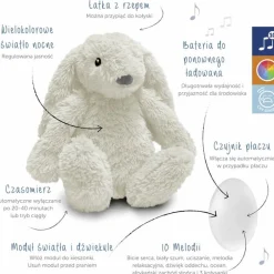 RO Szumiąca Lampka Nocna Królik White