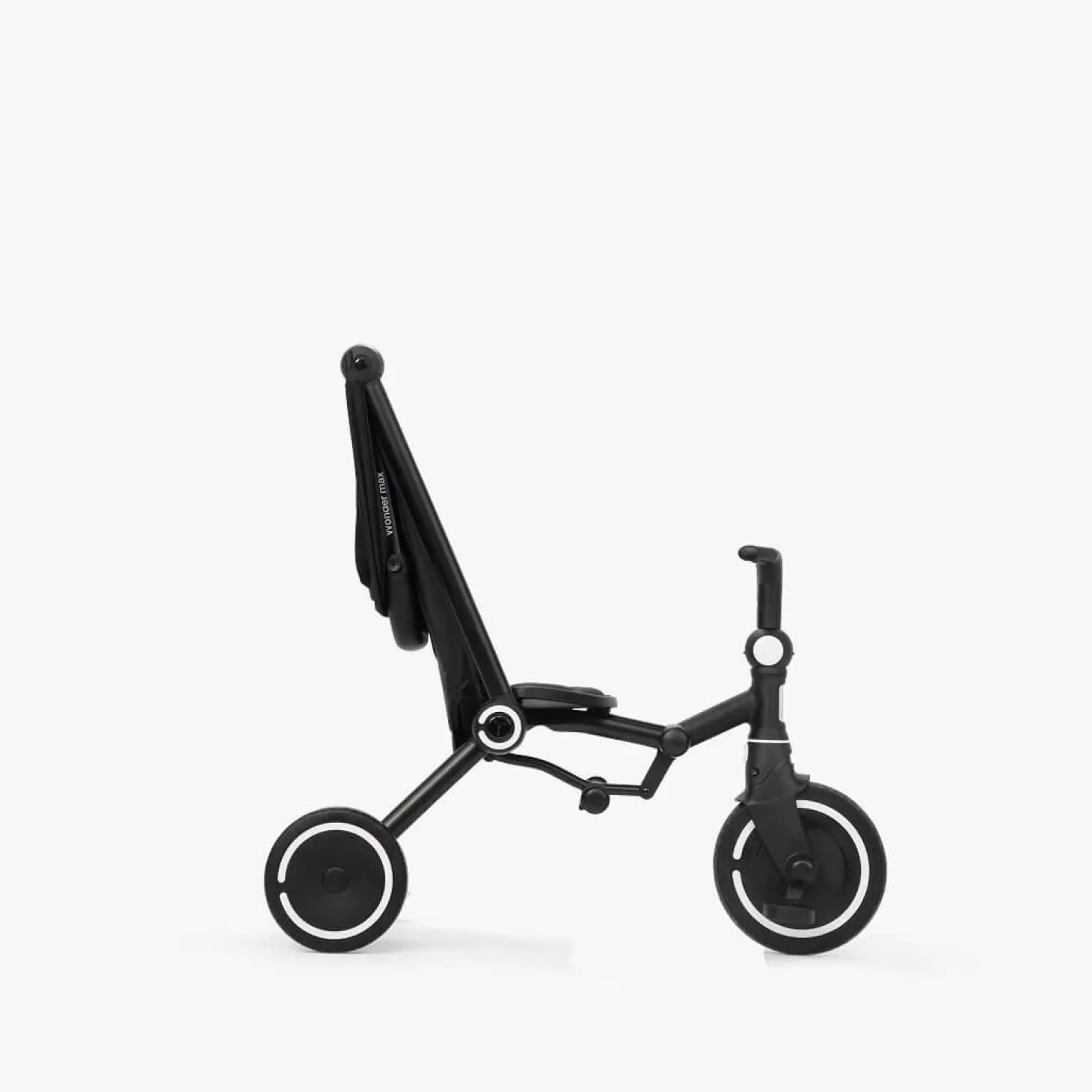 Rowerek z funkcją wózka Wonder MAX - czarny
