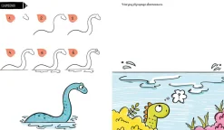 Rysowanie krok po kroku. Dinozaury