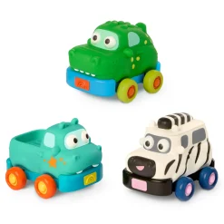 Safari Speedsters – zestaw 3 autek-zwierzątek z napędem