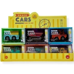 Samochodzik Snack Cars seria 4: pojazdy budowlane i maszyny do robót drogowych, 1szt.