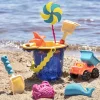 Sands Ahoy! – wiaderko z akcesoriami do piasku NIEBIESKIE