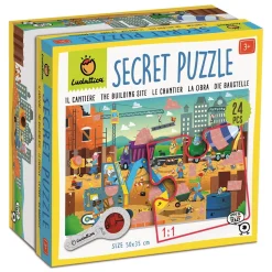 SECRET PUZZLE - puzzle z tajemnicą - PLAC BUDOWY