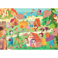 SECRET PUZZLE - puzzle z tajemnicą - POSTACIE z BAJEK