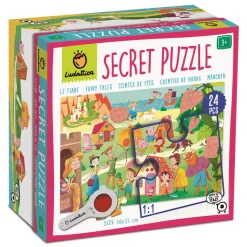 SECRET PUZZLE - puzzle z tajemnicą - POSTACIE z BAJEK