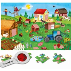 SECRET PUZZLE - puzzle z tajemnicą - GOSPODARSTWO ROLNE