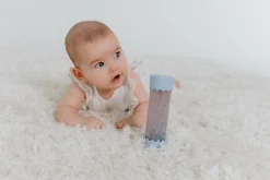 Sensoryczna butelka dla niemowląt SOFT BLUE