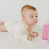 Sensoryczna butelka dla niemowląt SOFT PINK