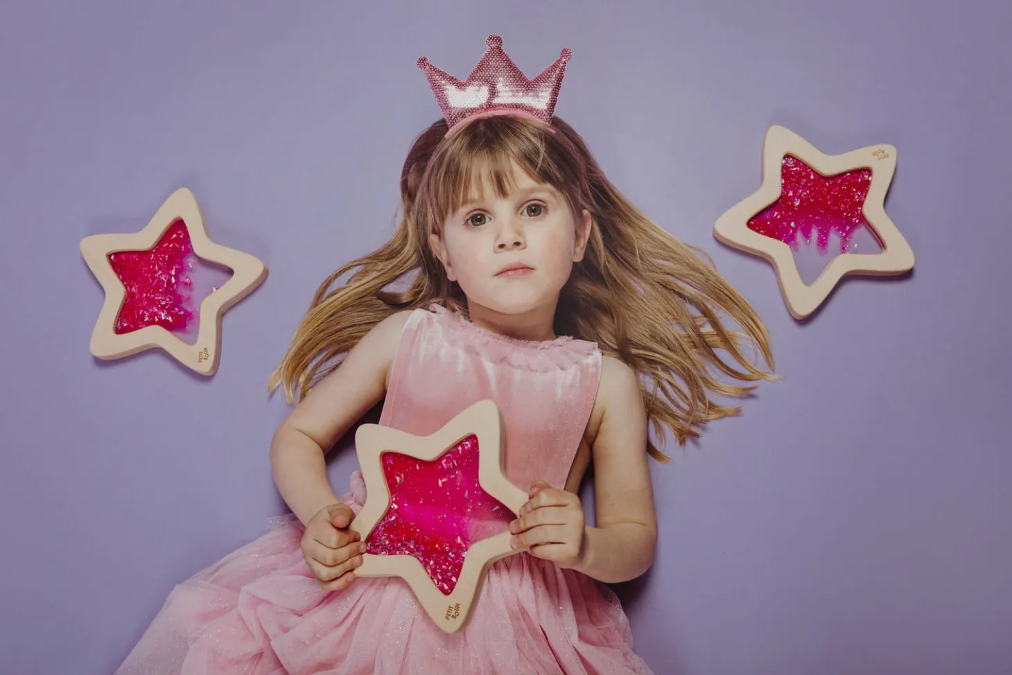 Sensoryczna GWIAZDA PINK świecąca w ciemności
