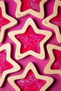 Sensoryczna GWIAZDA PINK świecąca w ciemności