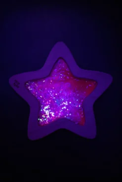 Sensoryczna GWIAZDA PINK świecąca w ciemności