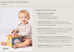 Sensoryczna kostka edukacyjna