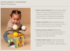 Sensoryczna kostka edukacyjna
