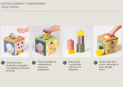 Sensoryczna kostka edukacyjna