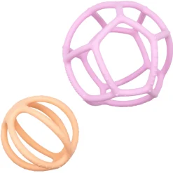 Sensoryczne piłki 2w1 Bubblegum & Peach