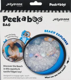 Sensoryczny dysk z figurkami A-Ku-Ku! Peekaboo - Plaża