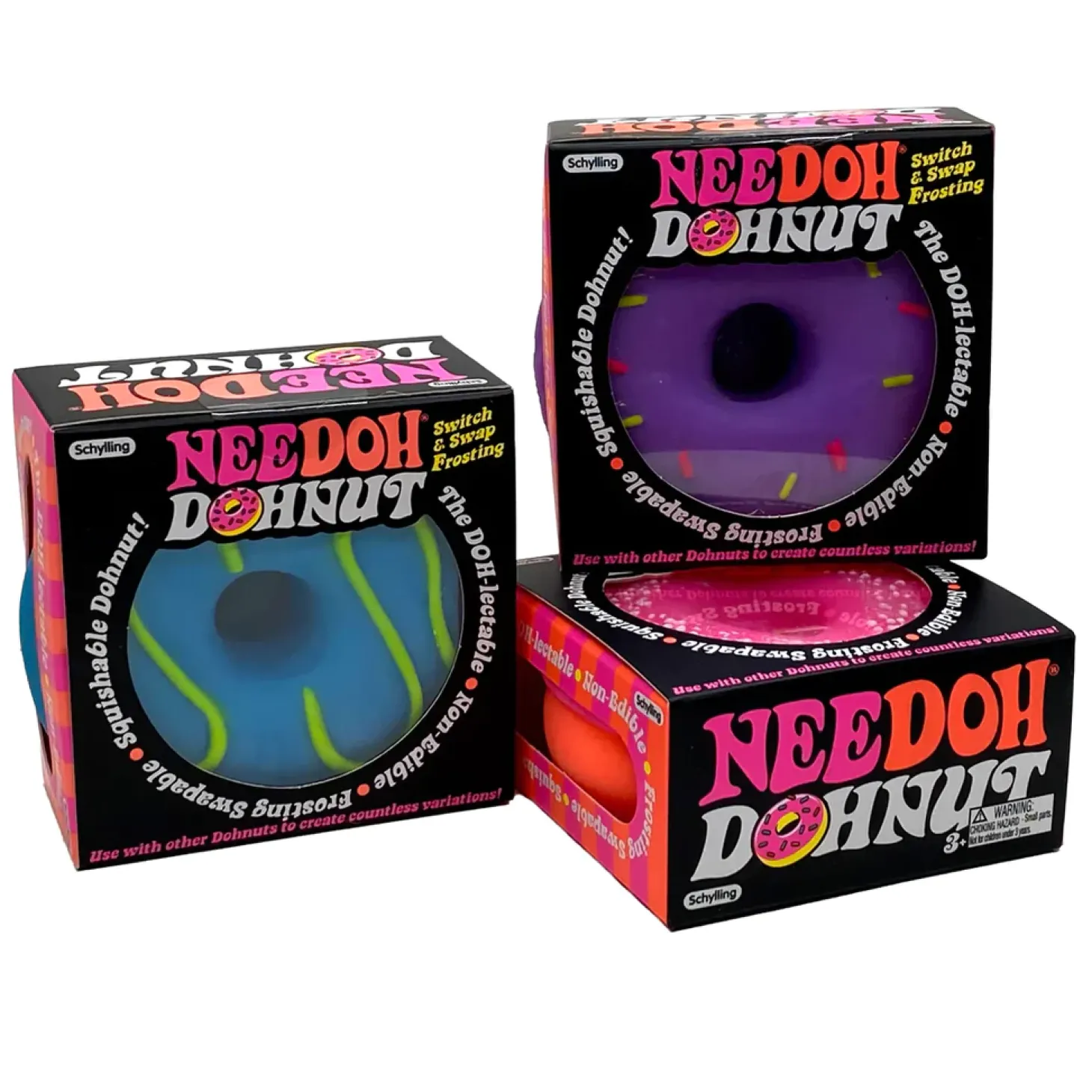 Sensoryczny gniotek: Donuts NeeDoh