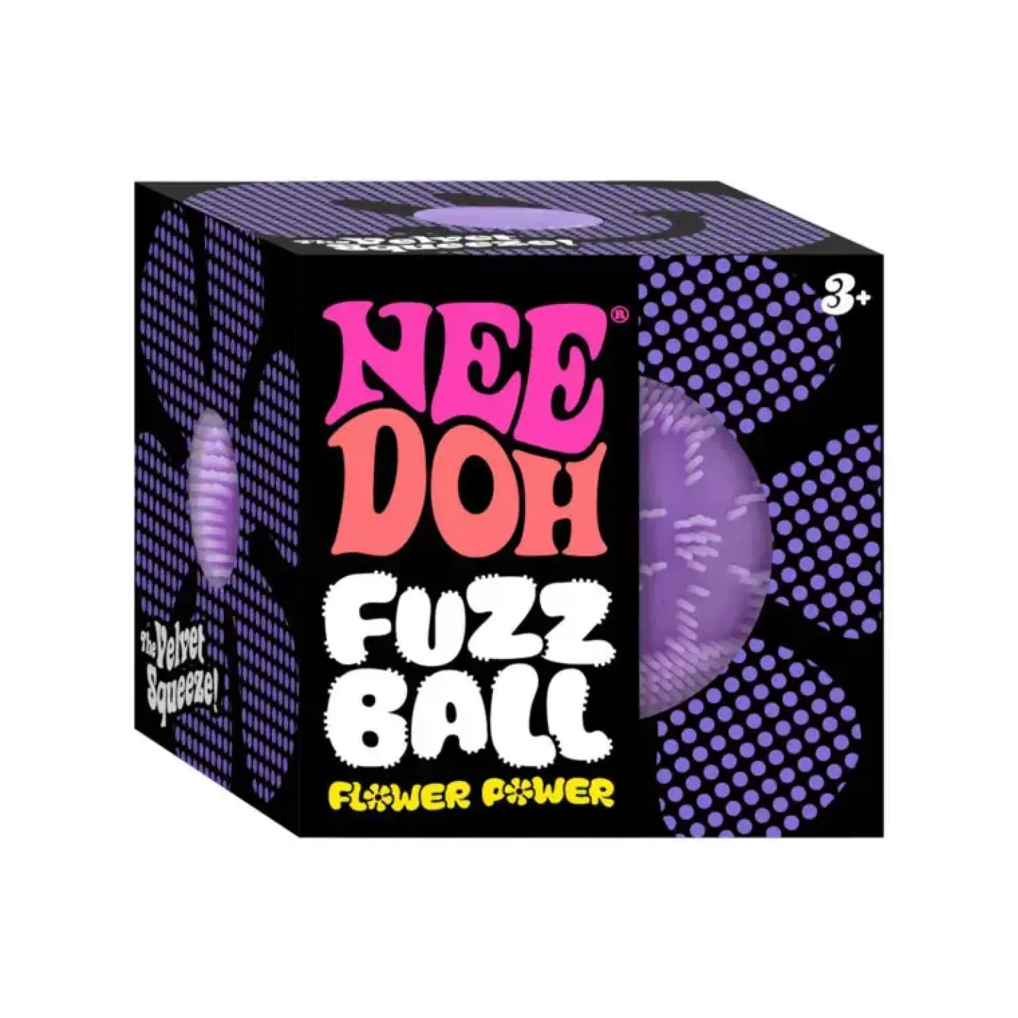 Sensoryczny gniotek Fuzz Ball Flower Power Needoh