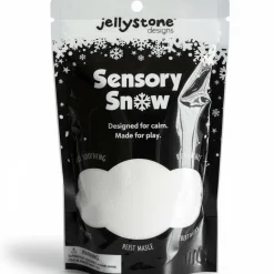 Sensoryczny śnieg, miękka masa sensoryczna dla dzieci, 3+