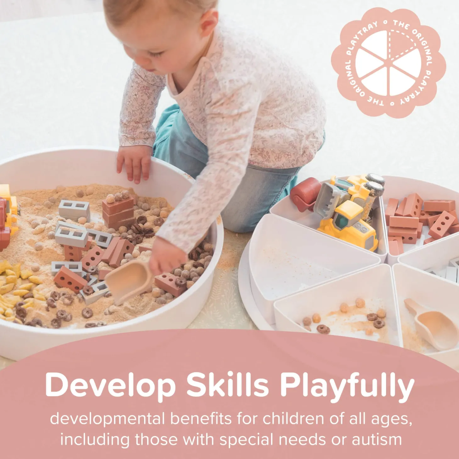 Sensory PlayTRAY™ - sensoryczna taca do zabaw sensorycznych