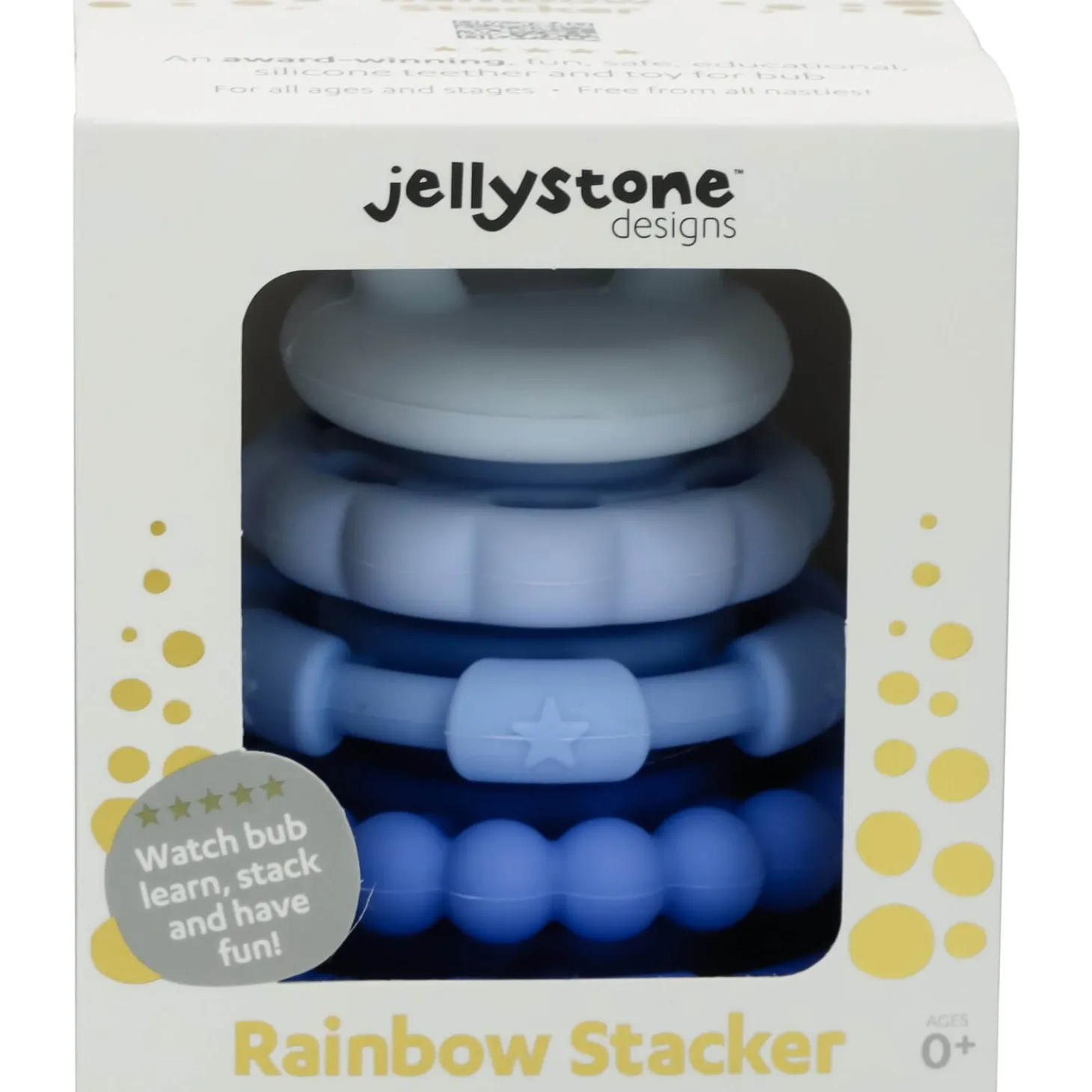 Silikonowa wieża gryzak Blueberry