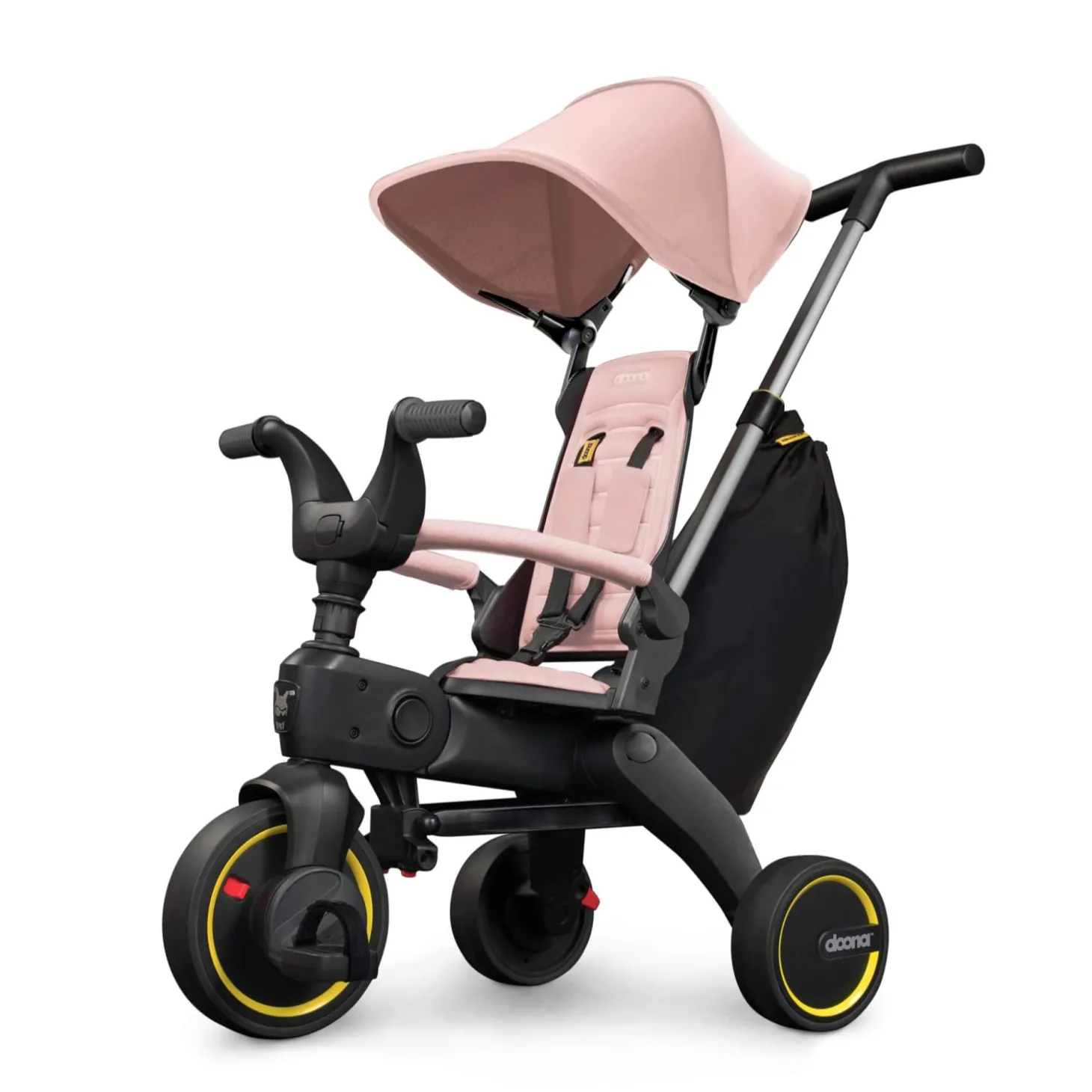 Składany rowerek trójkołowy Liki S3 - Blush Pink