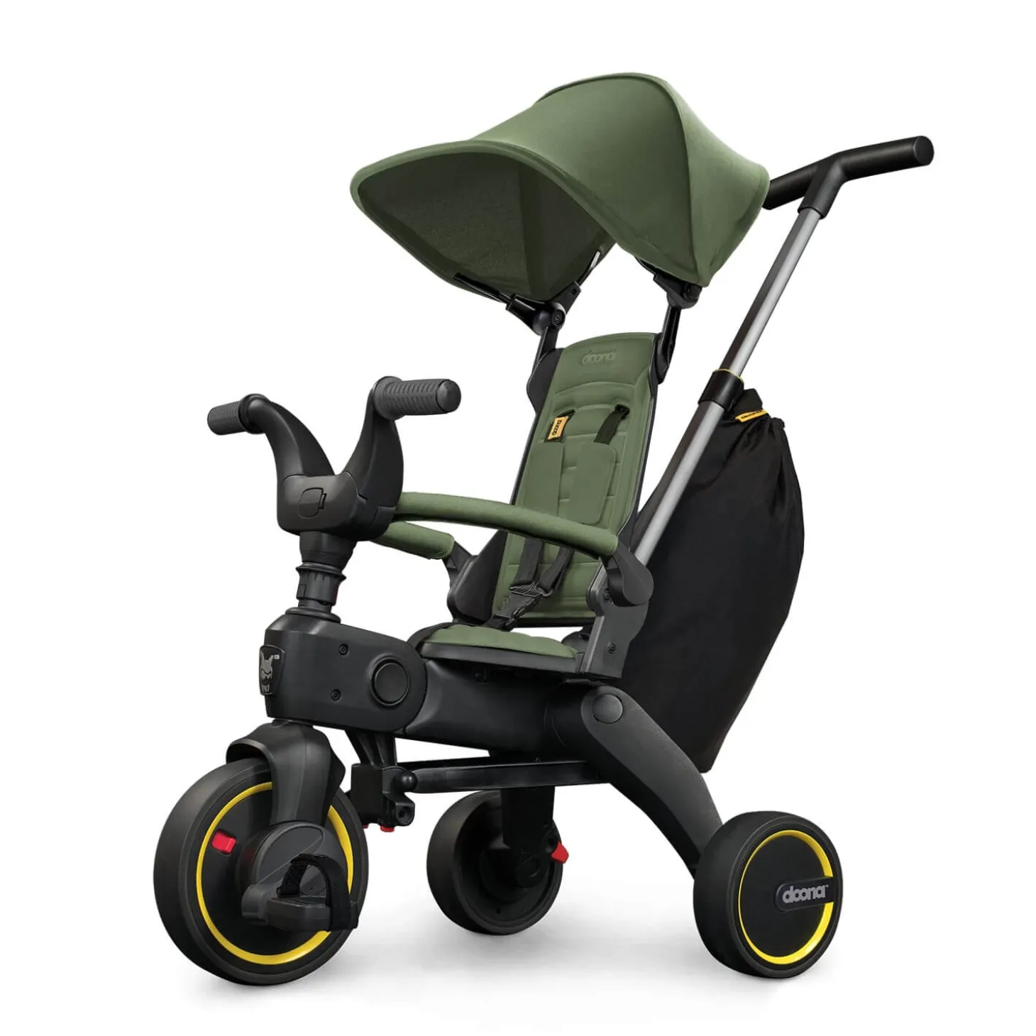 Składany rowerek trójkołowy Liki S3 - Desert Green