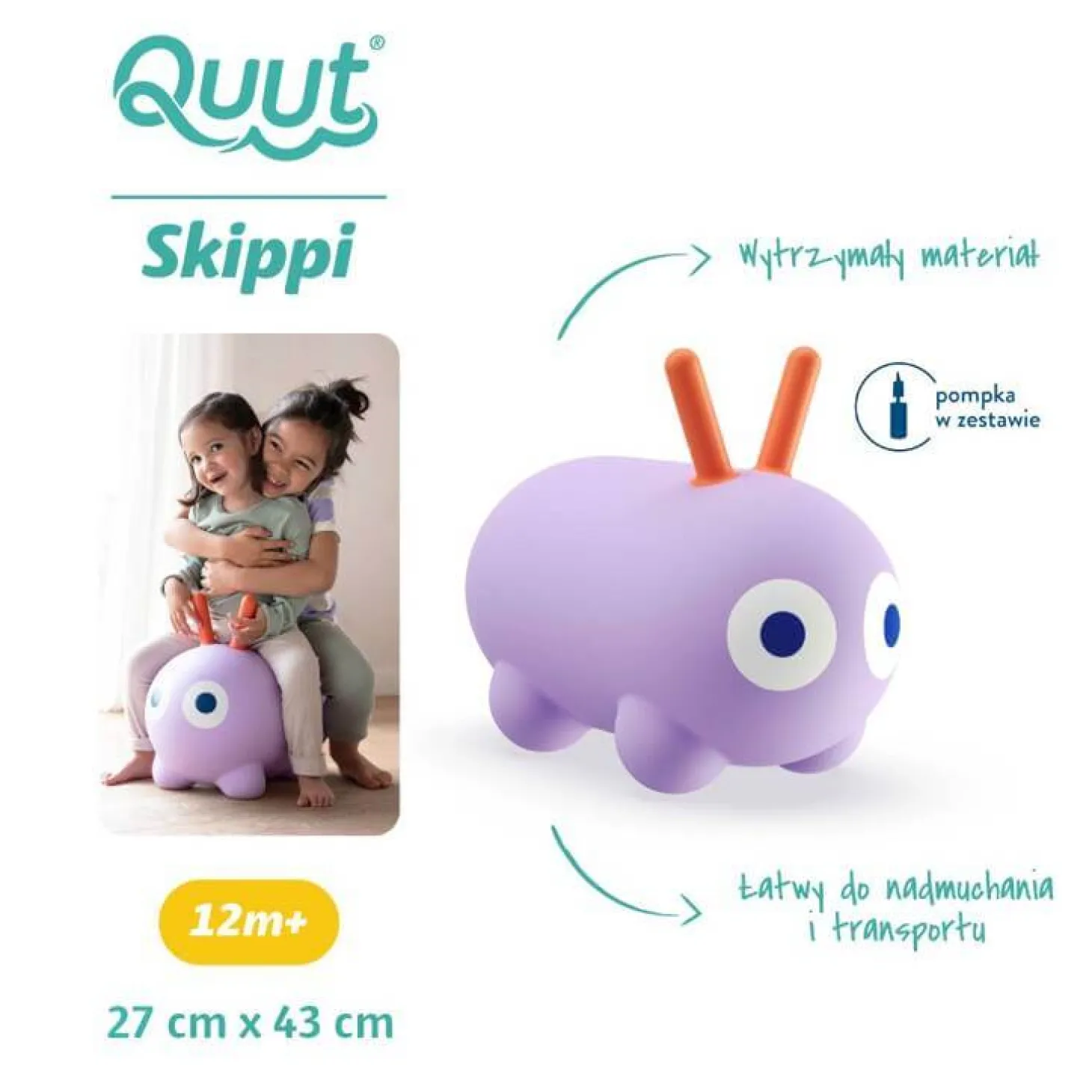 Skoczek Skippi - lavender