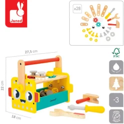 Skrzynka z narzędziami Robot Brico ‘Kids