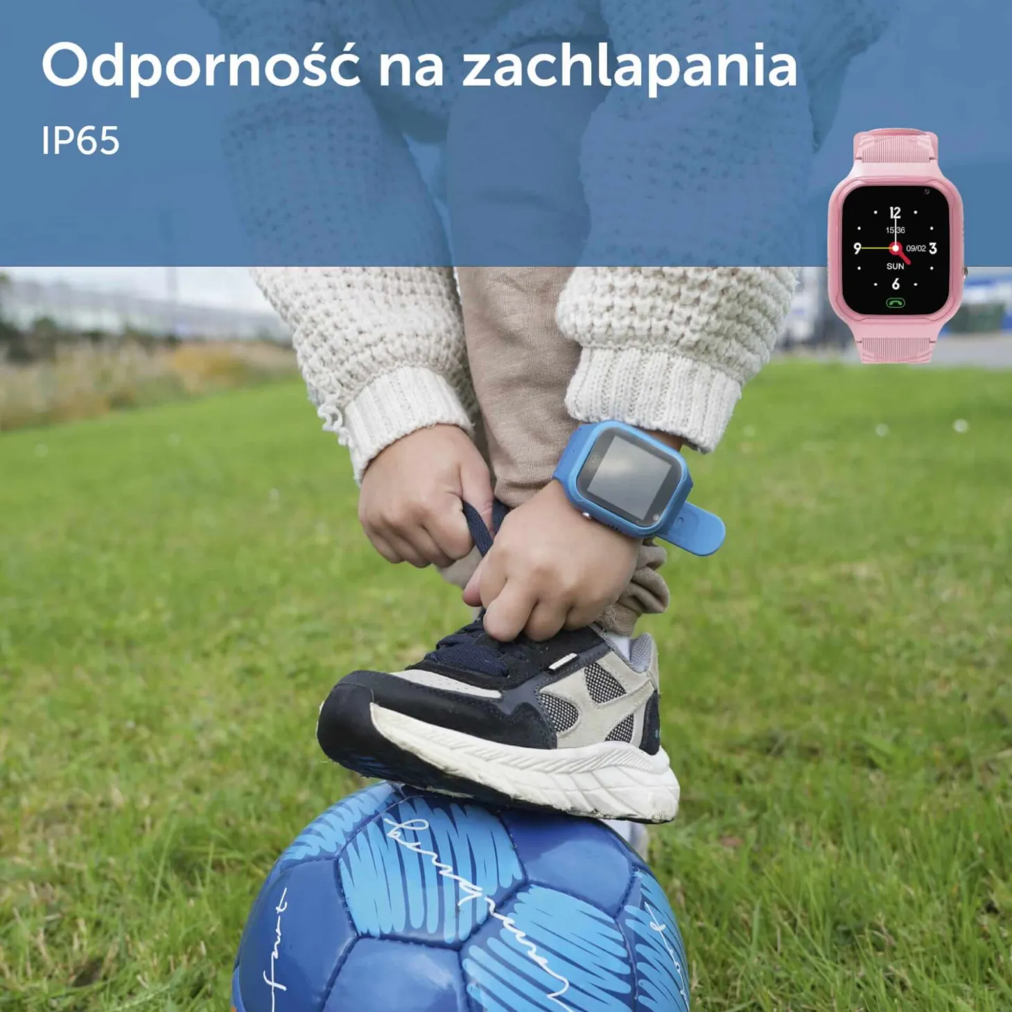 Smartwatch dla dzieci - Różowy