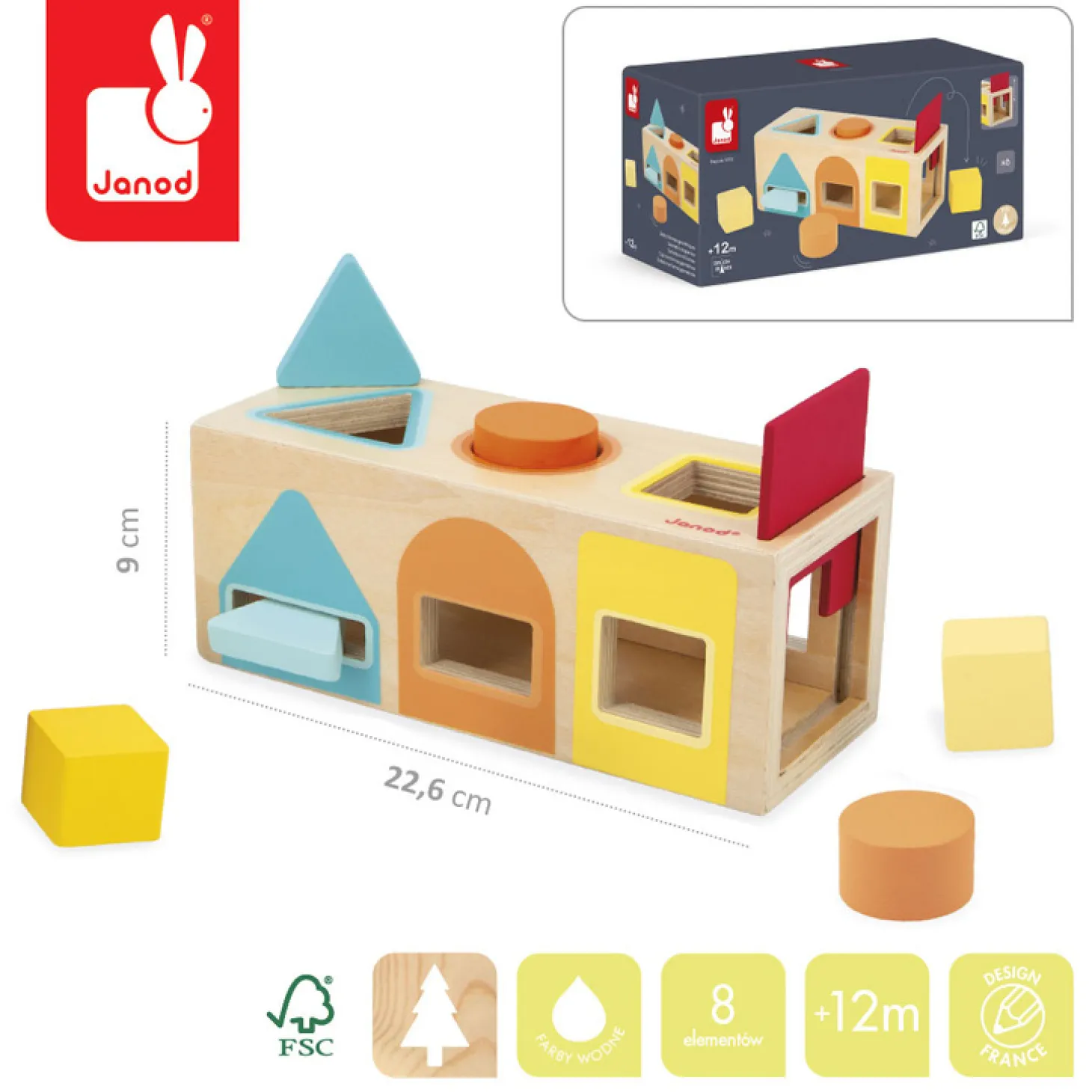 Sorter figur geometrycznych