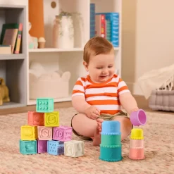 Stackin’ Squishies – miękkie kubeczki i klocki sensoryczne 2w1