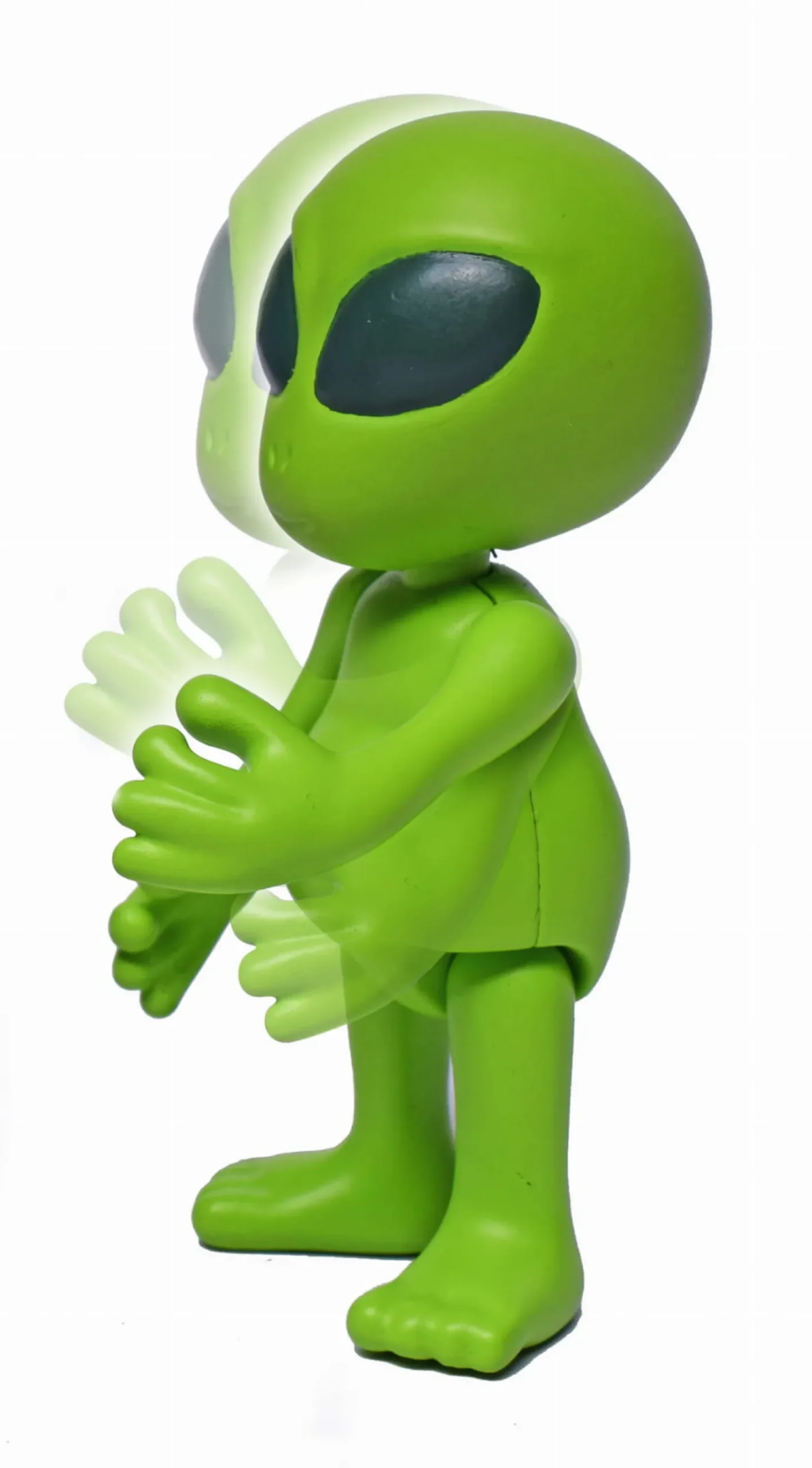 Statek kosmiczny UFO z kosmitą