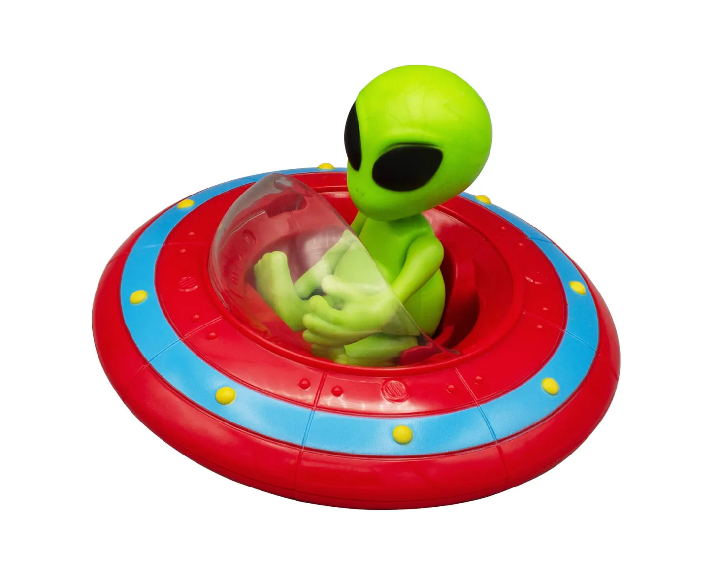 Statek kosmiczny UFO z kosmitą