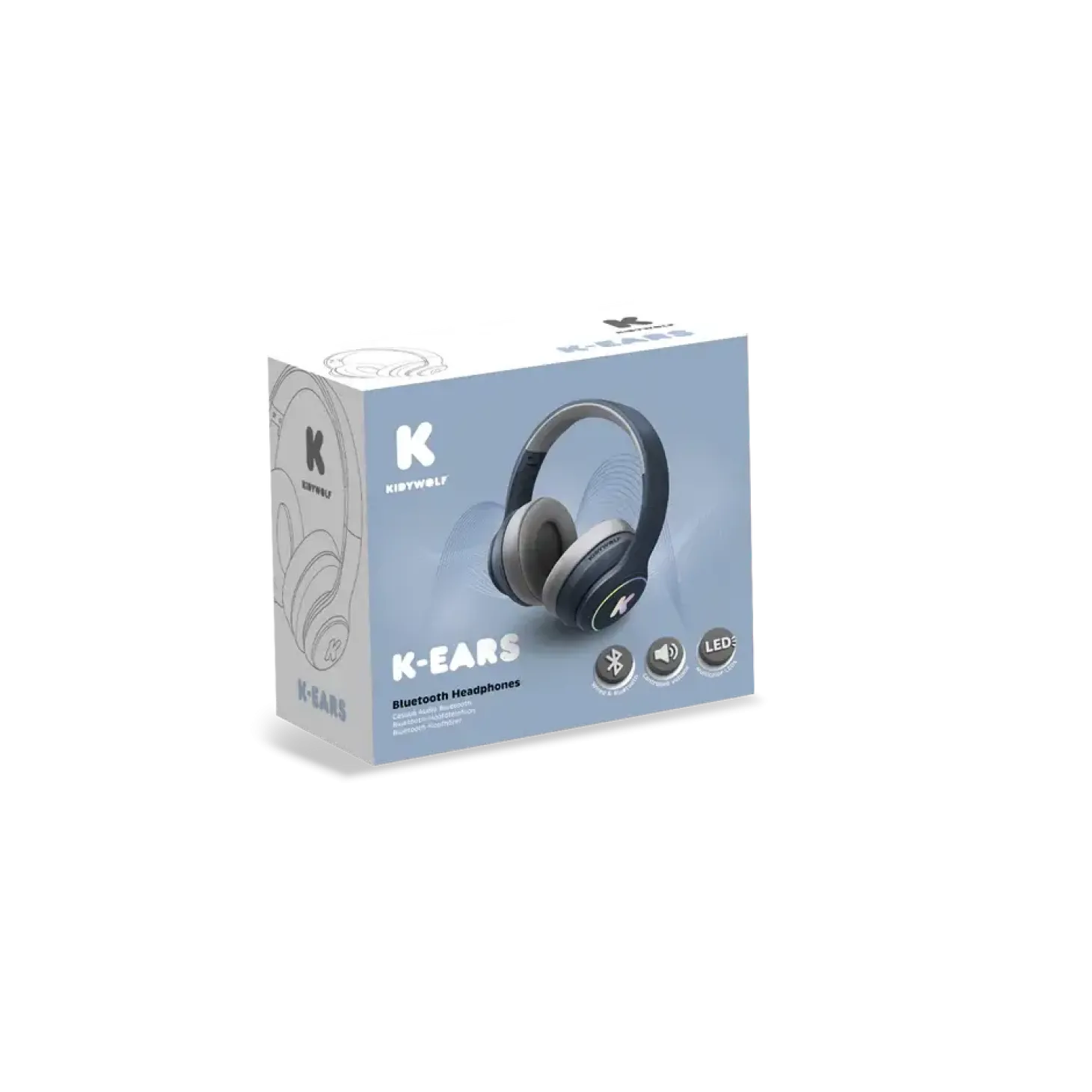 Słuchawki K-EARS - niebieskie