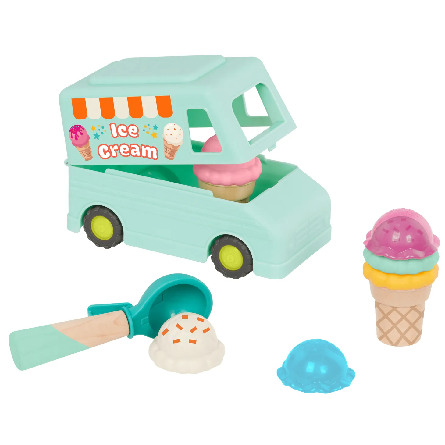 Sweet Scoops – lodziarnia na kółkach z magnetyczną łyżką do lodów