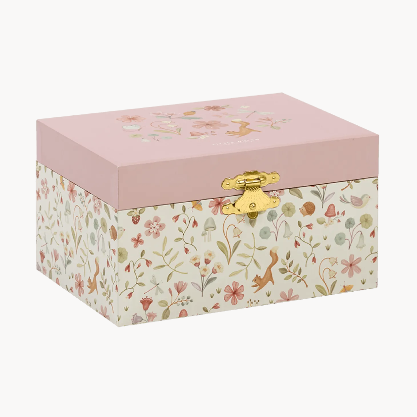 Szkatułka na biżuterię z pozytywką - Rosa