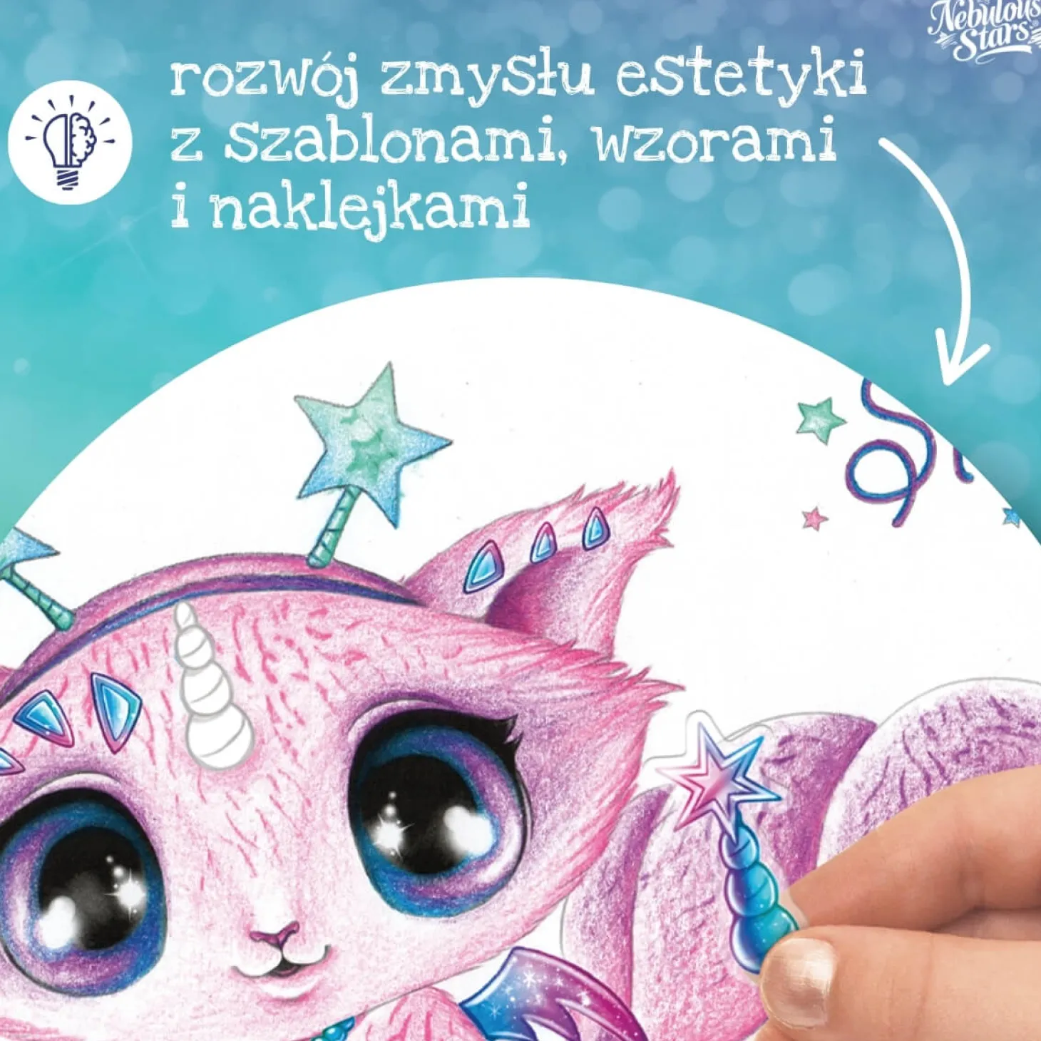 Szkicownik z magicznymi zwierzątkami 7+